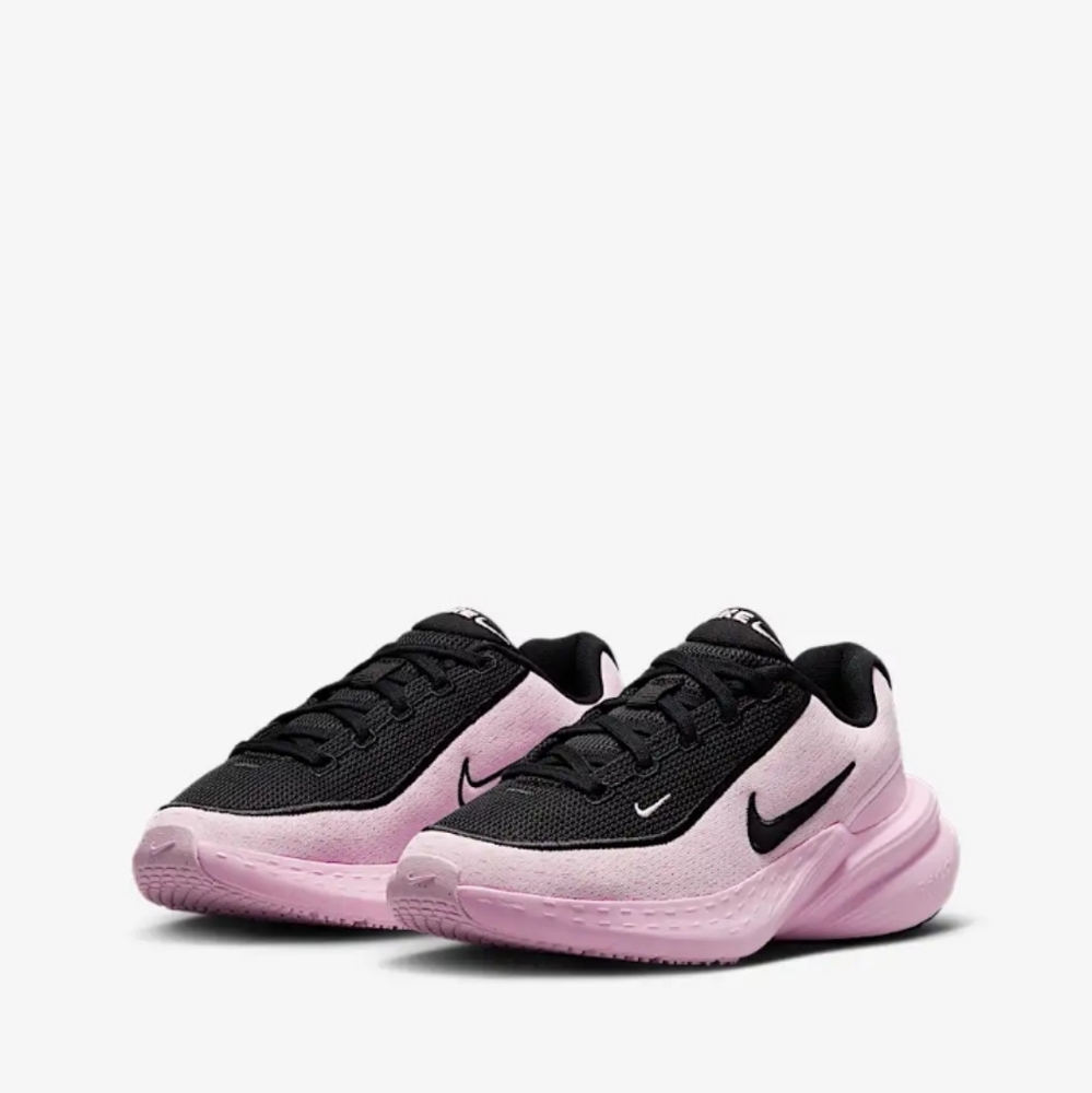 Nike Black and Pink Sneakers